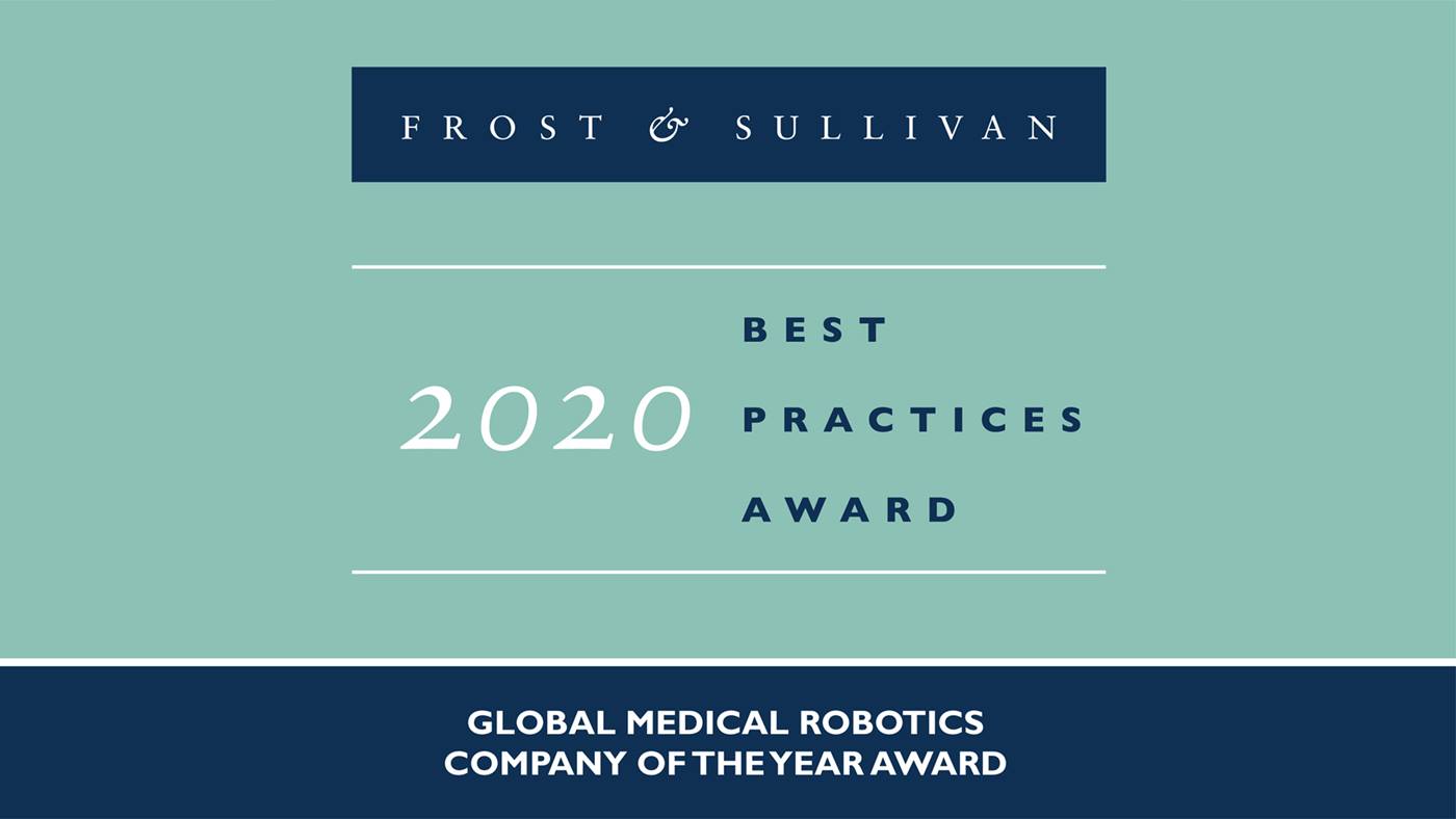 Frost & Sullivan Award KUKA Medical Robotics 2020