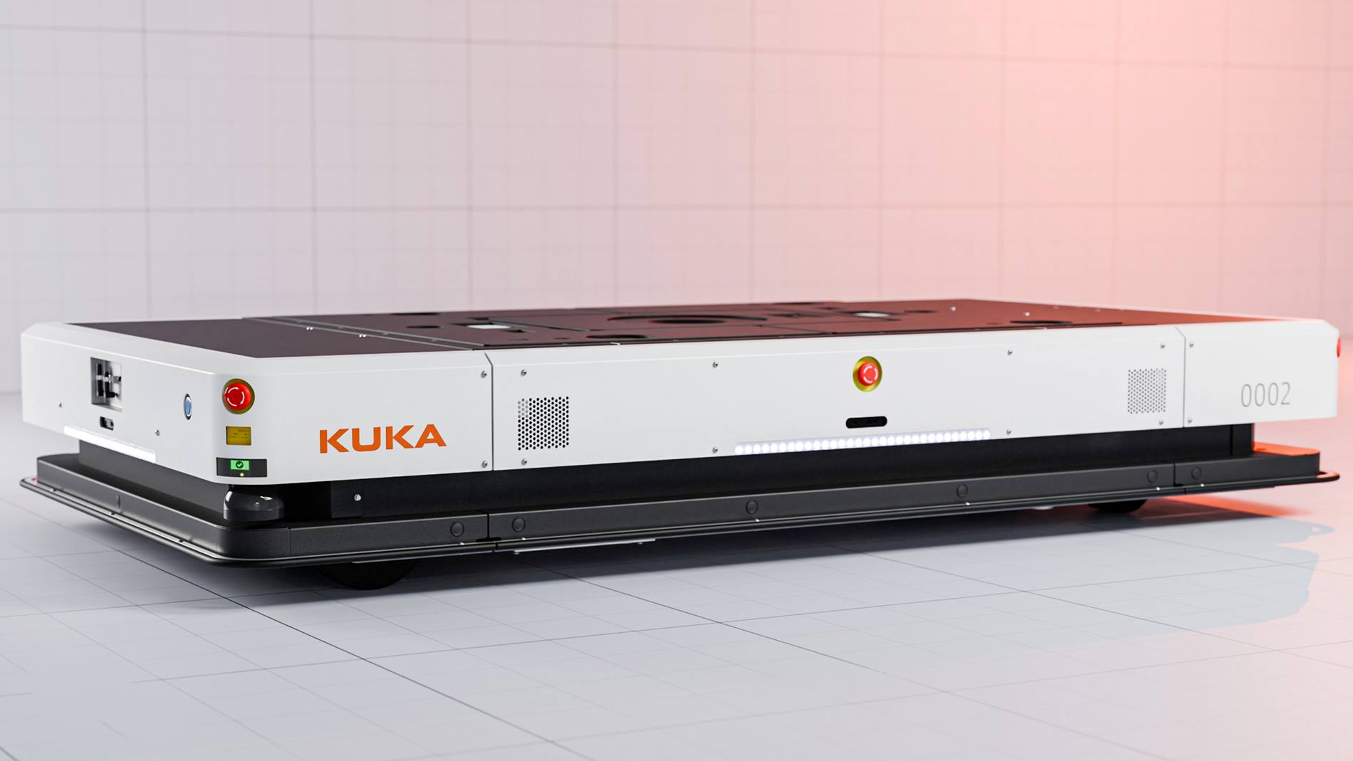 Die Plattform KMP 3000P transportiert bis zu 3 t